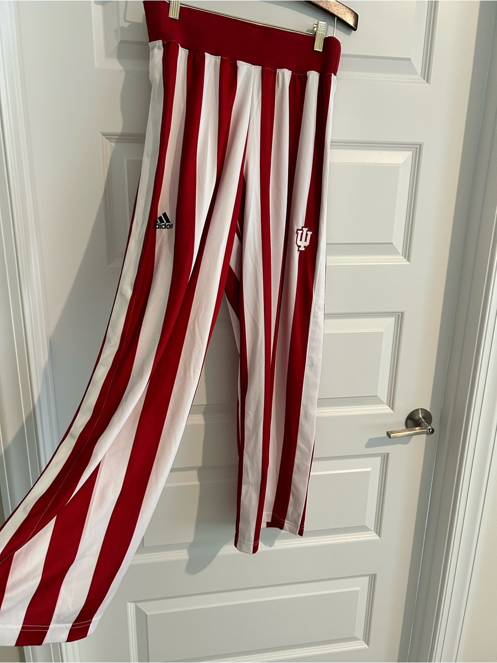 Adidas Indiana Hoosiers Candy Stripe Warm Up Pants Size S Men’s